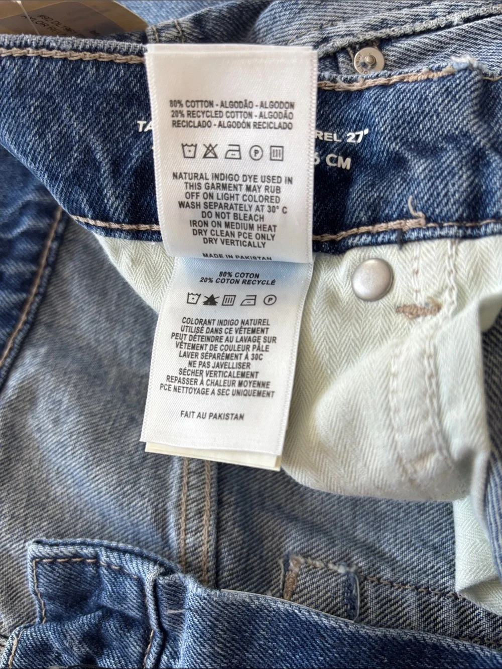 DL1961 Taylor Relaxed Barrel Ultra High Rise Jeans in Salt Lake Colorway Size 28